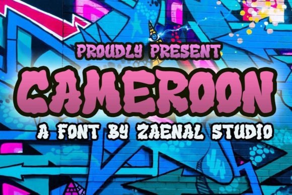 Cameroon: A Display Font That Grabs Attention—Without Screaming