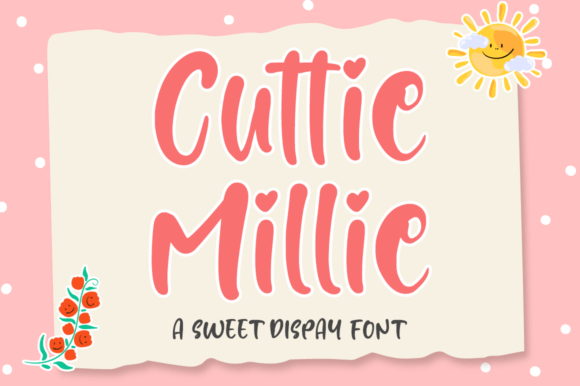 Cuttie Millie: A Cheerful Display Font That Lifts Your Web Layout