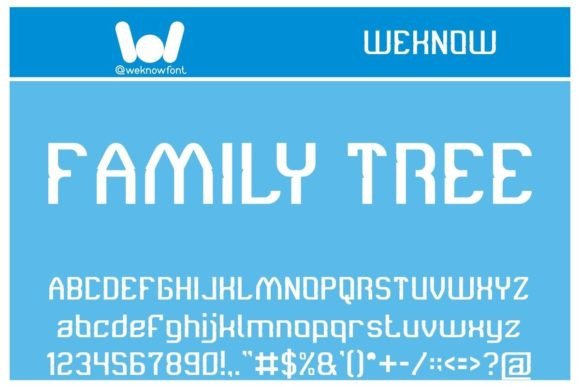 Family Tree: A Display Font That Builds Brand Personality