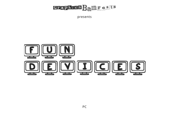 Fun Devices PC: A Playful Display Font for Small Business Branding