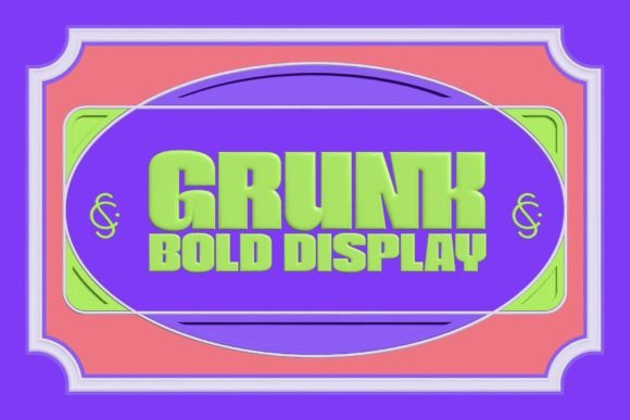 Grunk: A Display Font That Feels Like a Thoughtful Pause