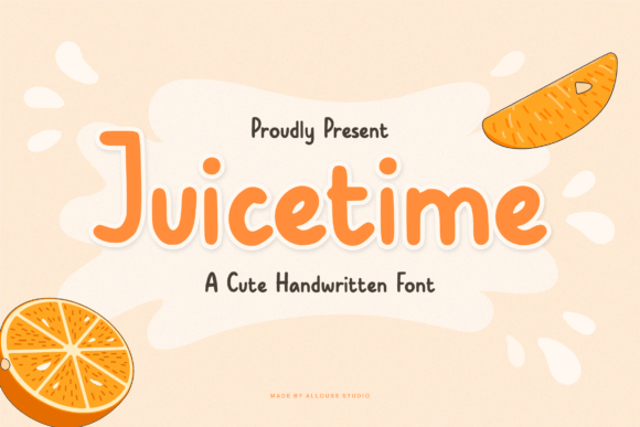 Juicetime: A Display Font That Makes Your Headlines Pop