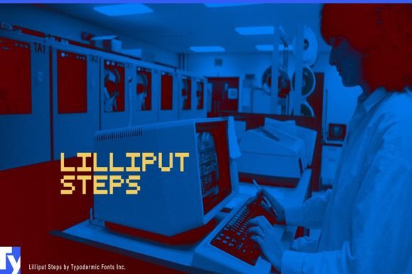 Lilliput Steps: A Playful Display Font with Editorial Charm