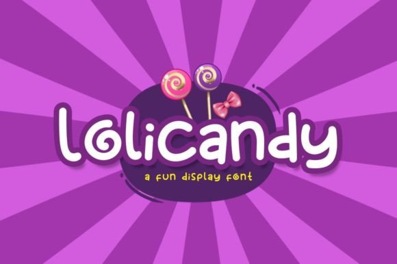 Lolicandy: A Playful Display Font for Handmade Creators