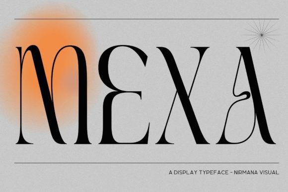 Mexa Display Font for Small Business Branding