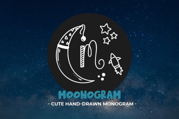 Moonogram: A Cosmic Display Font That Actually Works
