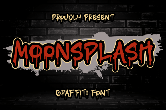 Moonsplash: A Display Font That Makes Your Headlines Pop