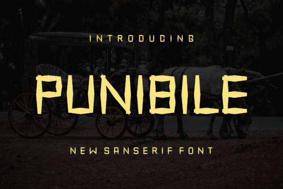 Punibile: A Slim, Authentic Display Font for Makers