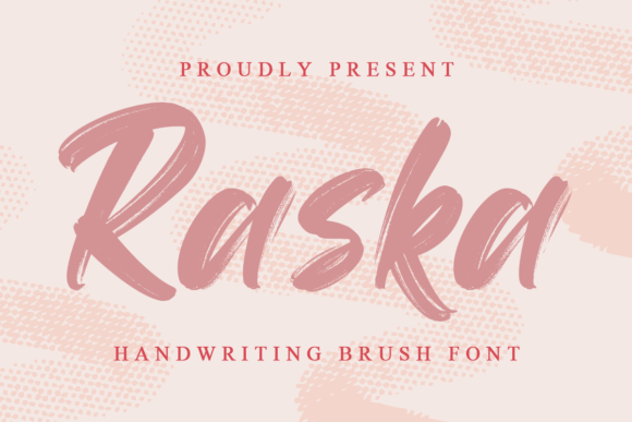 Raska: A Fresh Brush Font for Modern Brand Identity