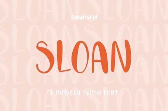 Sloan: A Display Font That Delivers Personality at a Glance