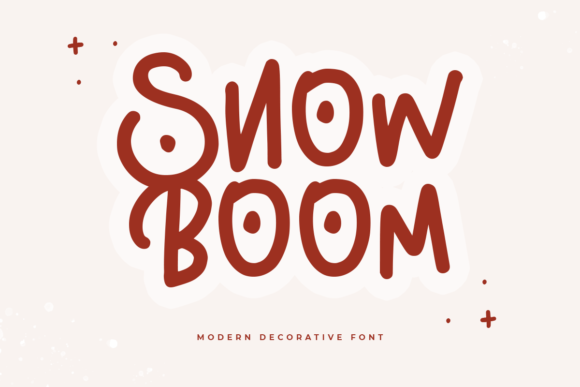 Snow Boom: A Display Font That Makes Winter Campaigns Instantly Recognizable