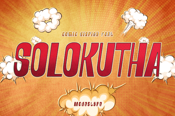 Solokutha: A Playful 80s-Inspired Display Font That Actually Works