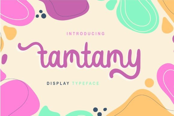Tamtamy: A Display Font That Makes Your Brand Feel Thoughtful