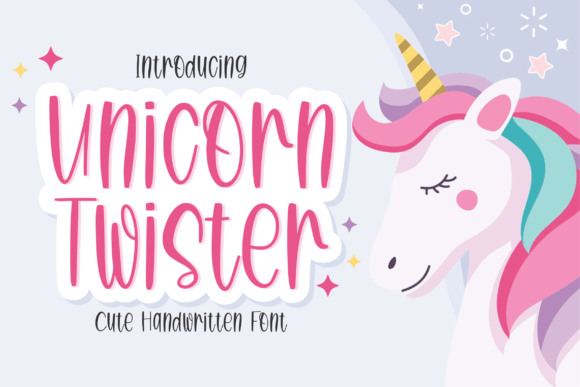 Unicorn Twister: A Display Font with Editorial Heart