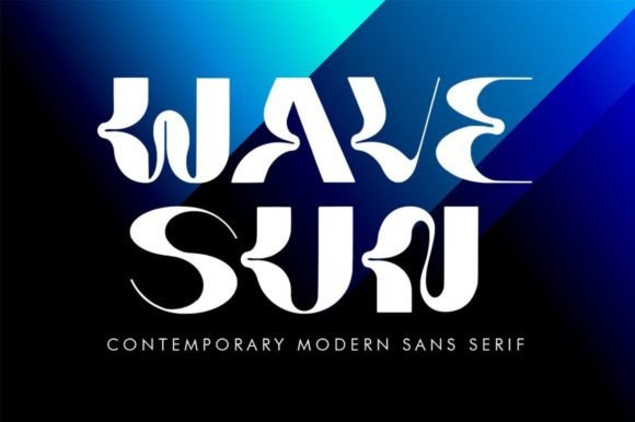 Wavesun: A Futuristic Display Font That Works—When It’s Right