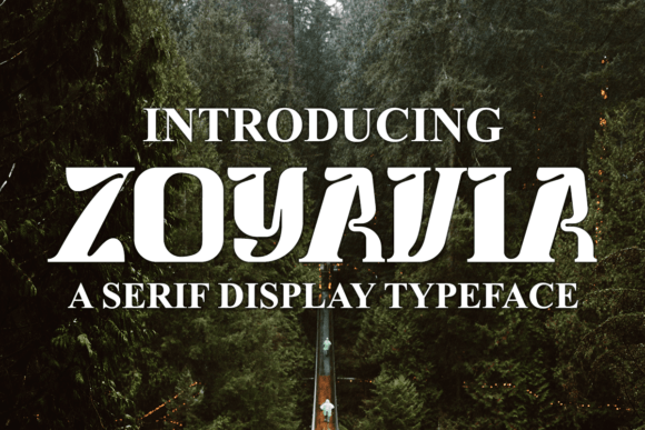 Zoyavia: A Stylish Display Font for Handmade Creators